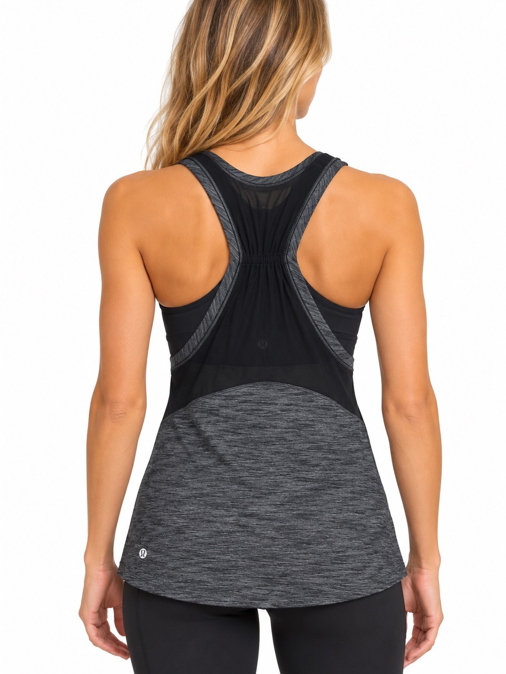 Lululemon Work The Circuit Tank Top with sports bra size 4